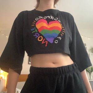 Farm Rio Cropped Tee